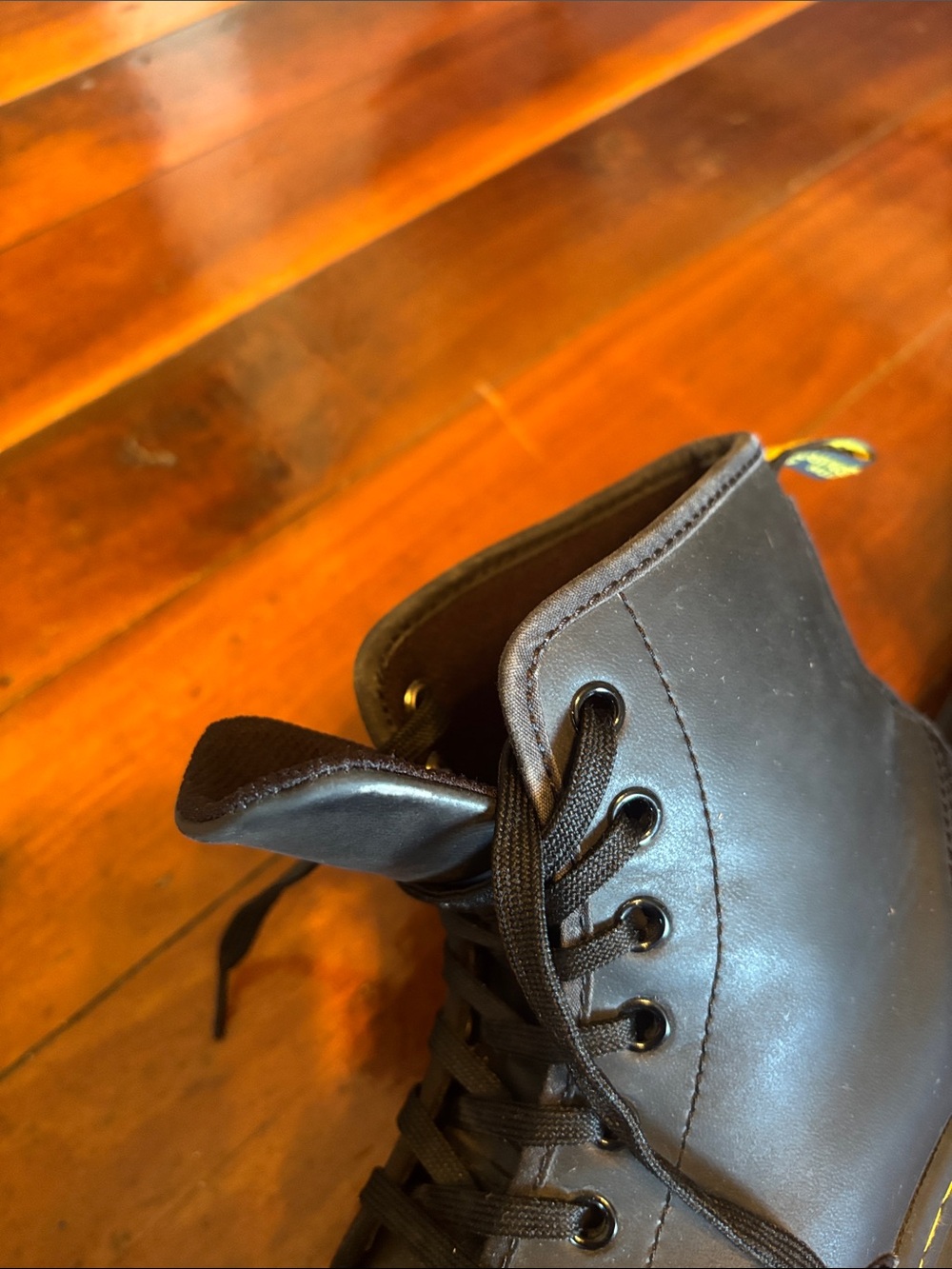 Dr. Martens Woman’s Black Lace-Up Boots - Picture 8 of 8